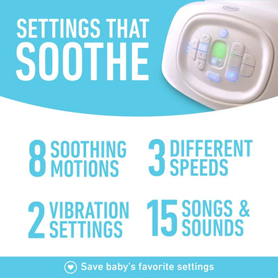 Graco Sense2Soothe Baby Swing with Cry Detection