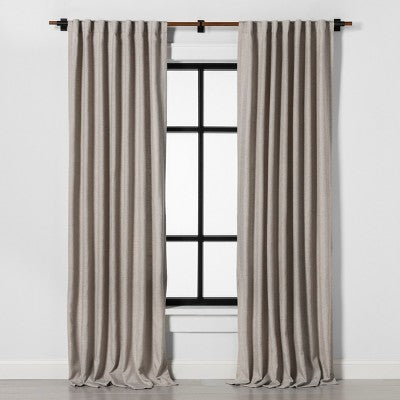 95" Fresno Curtain Panel - Hearth & Hand™ with Magnolia
