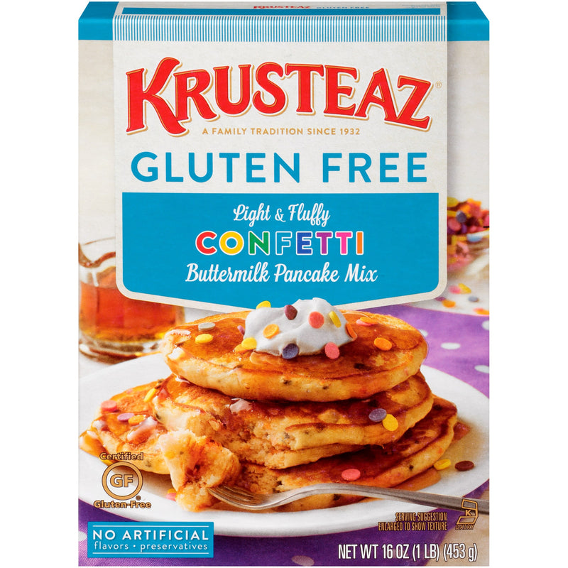Gluten Free Confetti Pancake Mix, Best By: 4/14/23