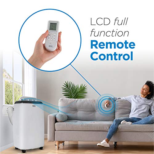 Portable Air Conditioner with Remote Control, 5,000 BTU, White