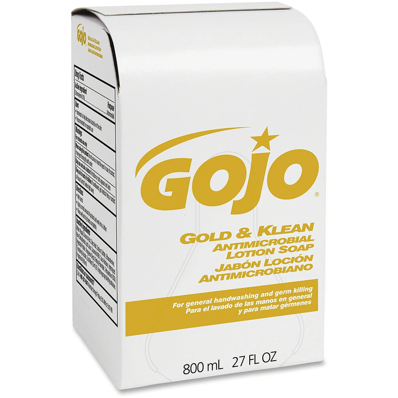 GOJO®  Antimicrobial Lotion Hand Soap, Fresh Scent , 27.1 Oz Bottle
