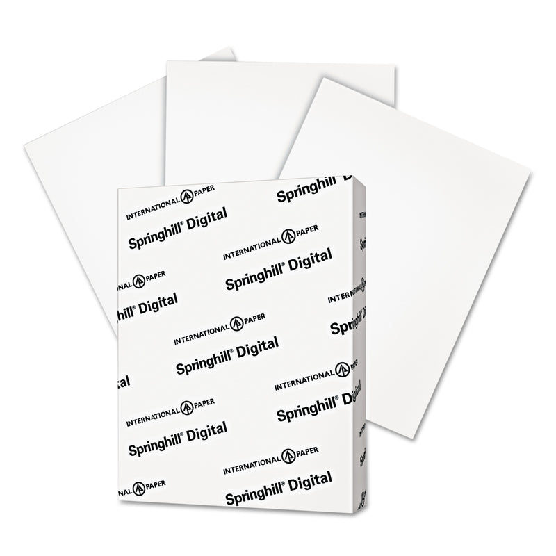 Springhill Digital Vellum Bristol White Cover,  8.5 x 11, 250/Pack