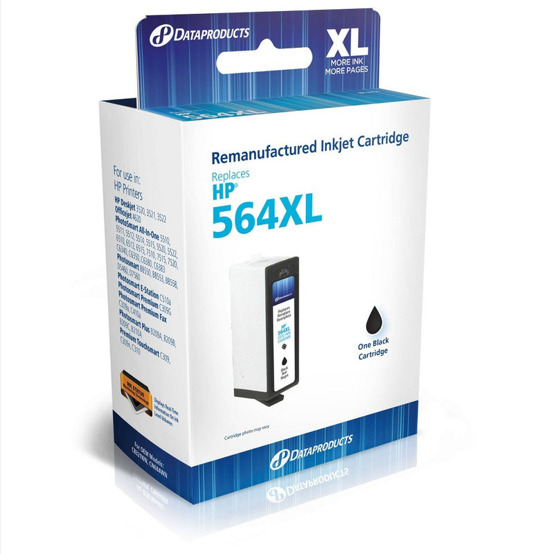 Remanufactured Black XL Compatible with HP 564XL