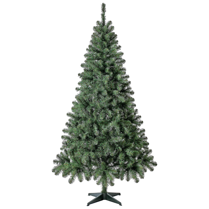 6.5 ft Pre-Lit Madison Pine Artificial Christmas Tree, Clear Incandescent Lights, by Holiday Time