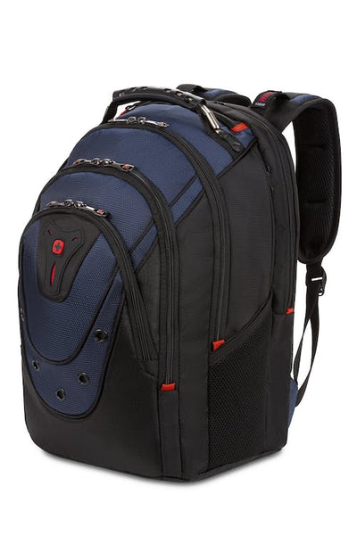 Wenger Ibex Laptop Backpack, Black/Blue