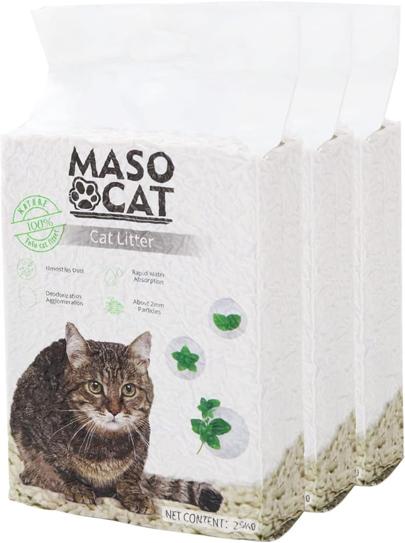 MASOCAT Cat Litter, Hard Clumping Litter - Single