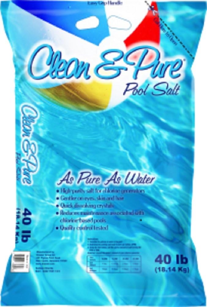 Clean & Pure Pool Salt, 40 lb Bag