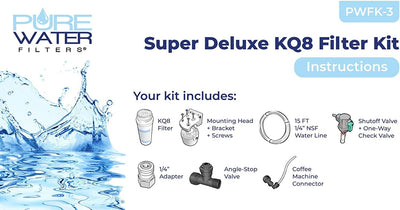 Kq8 Filter Kit for Keurig  by PureWater Filters