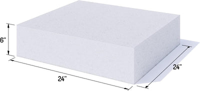 Foam High Density Cushion Replacement 24" x 24"