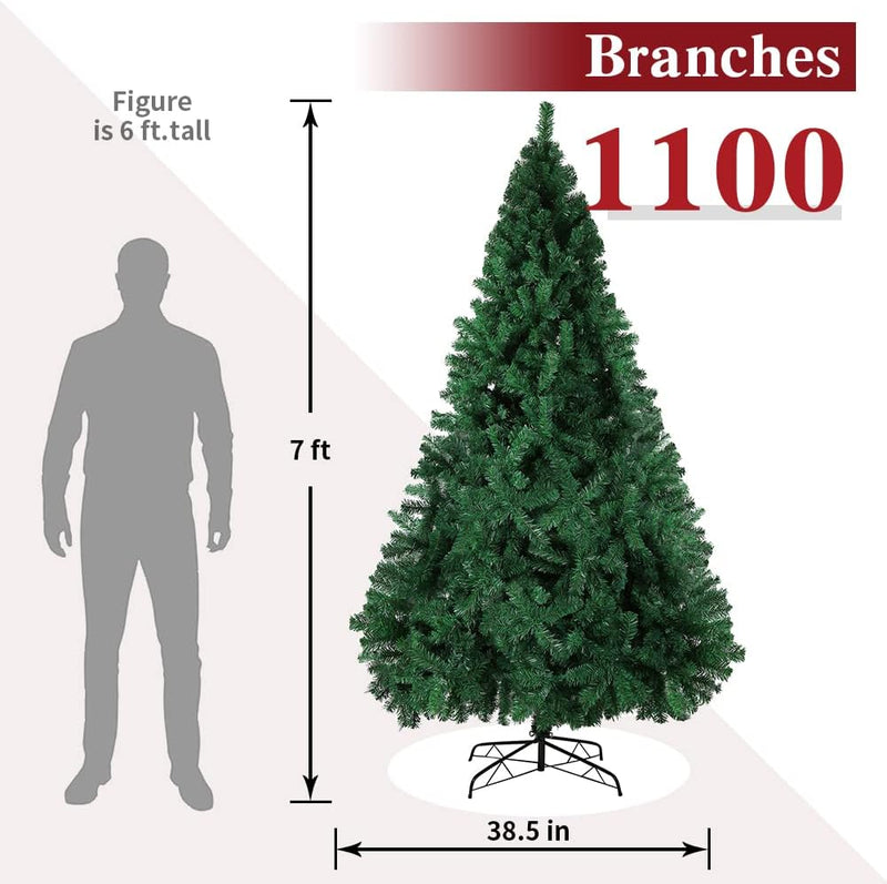 7ft Artificial Pine Christmas Tree