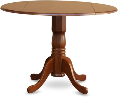 Saddle Brown Tabletop with 2 Drop Leaves