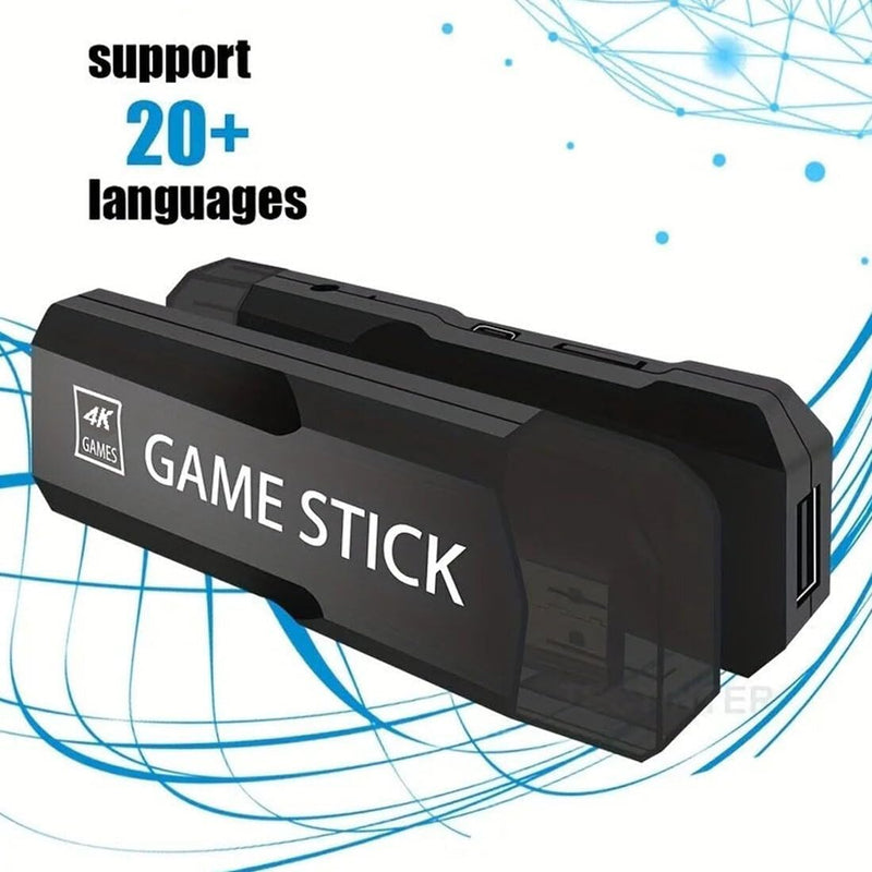 Wireless Retro Game Stick w/ 2 Controllers