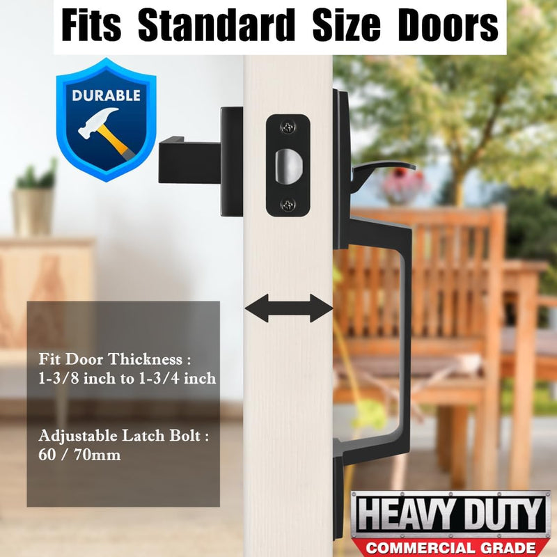 Exterior Door Entry Handle with Door Lever