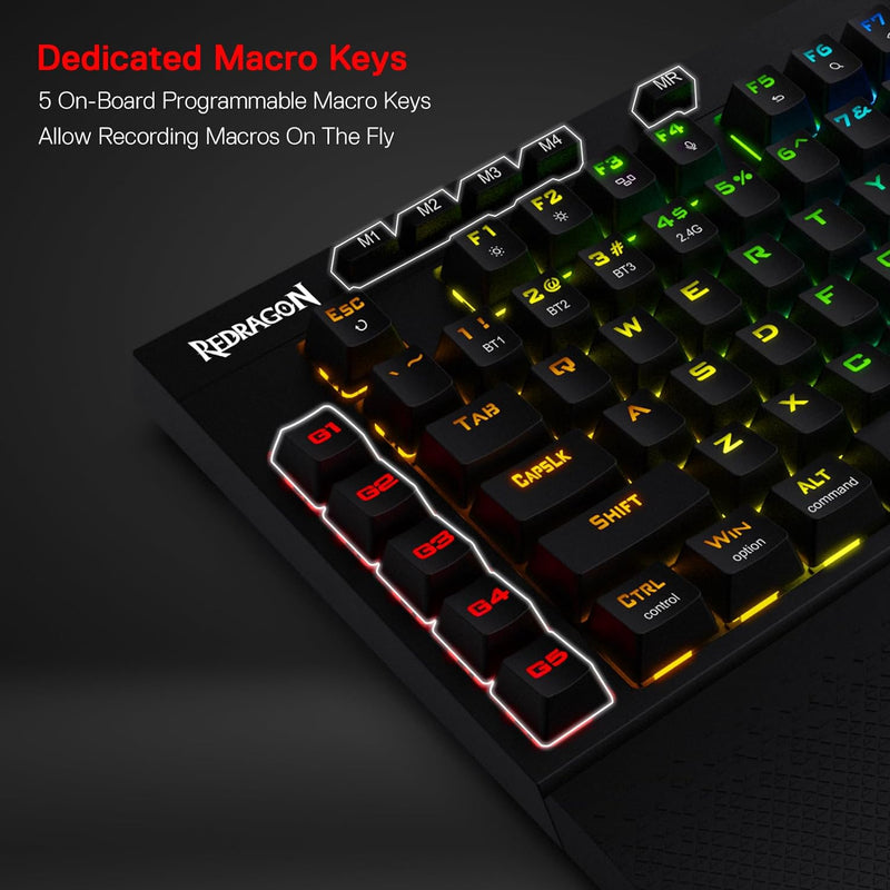 Redragon PRO RGB Mechanical Gaming Keyboard