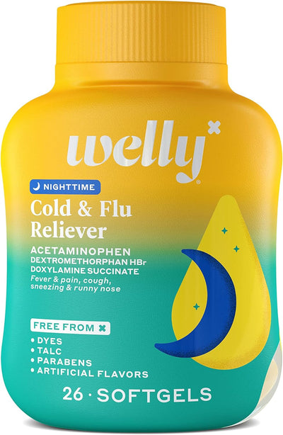 Welly Remedies | OTC Nighttime Cold & Flu Reliever