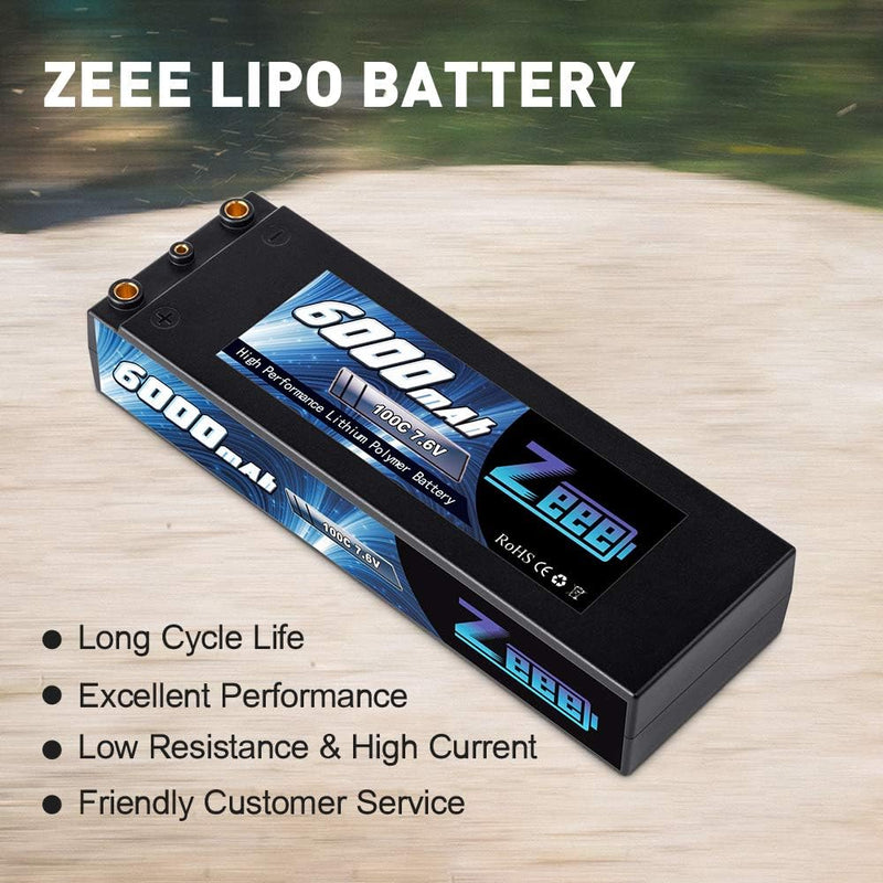 7.6V  High-Voltage Hardcase RC Lipo Battery