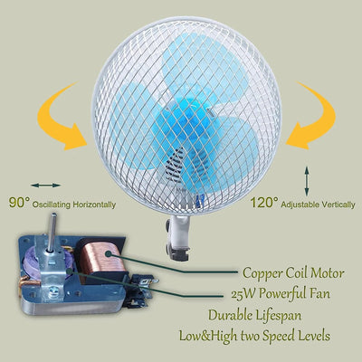 Oscillating Fan 6 Inch 20W