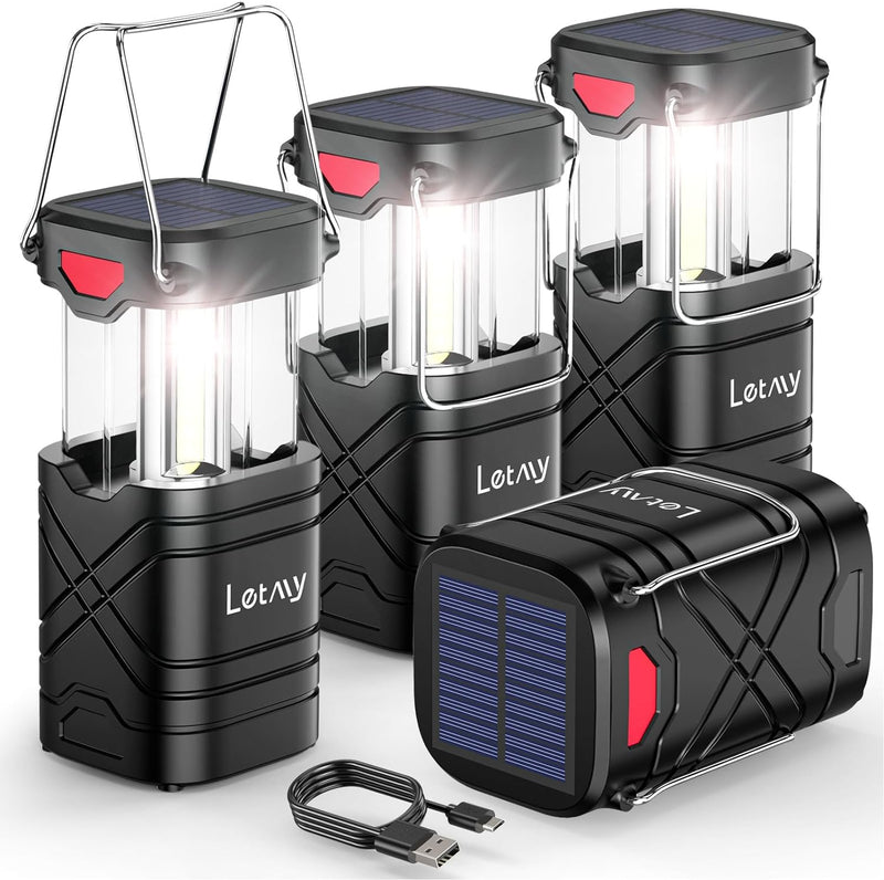 4 Pack LED Camping Lantern