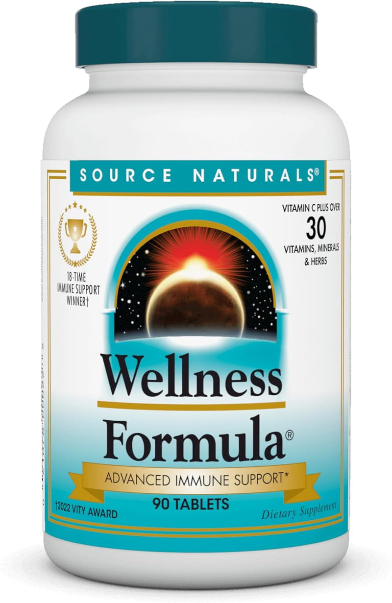 Wellness Formula Bio-Aligned Vitamins & Herbal Defense - 90 Tablets