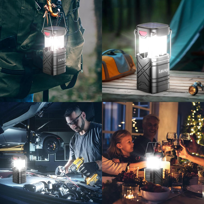 4 Pack LED Camping Lantern