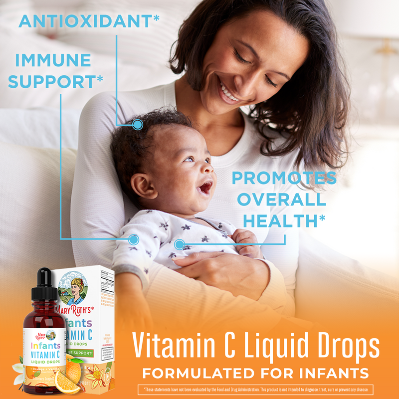 MaryRuth Organics Cocomelmon Infant Vitamin C Liquid Drops, Organic, 1 fl oz