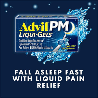 Advil PM Liqui-Gels, 20/Pack