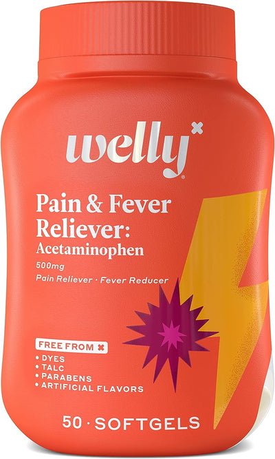 Welly Remedies | OTC Pain & Fever Reliever: Acetaminophen