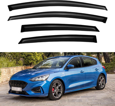 Window Rain Guards Shield for 2012-2018 Ford Focus
