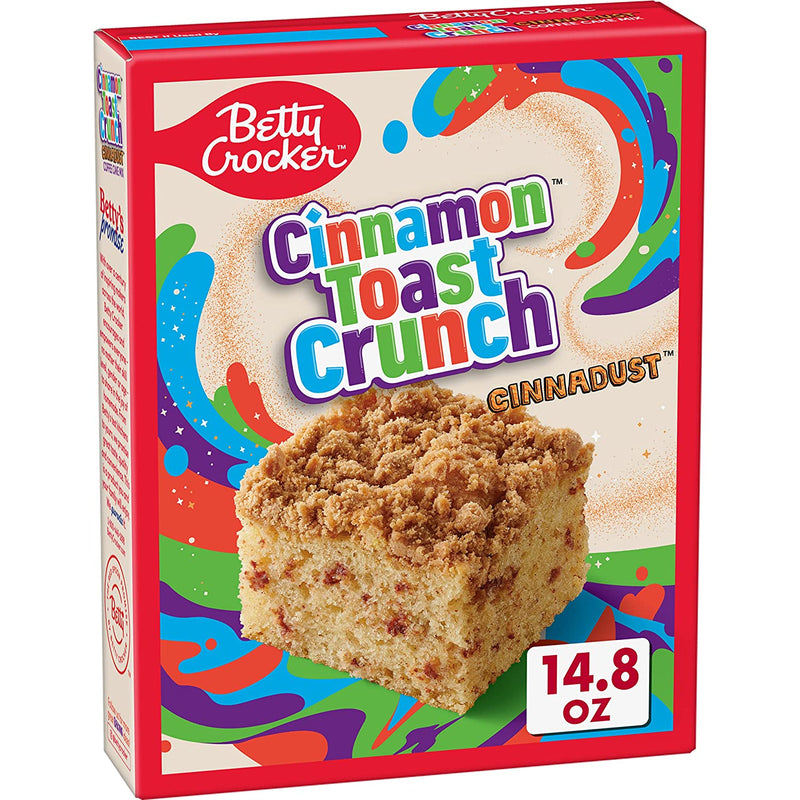 Cinnamon Toast Crunch Coffee Cake Mix, Best By: 4/13/23