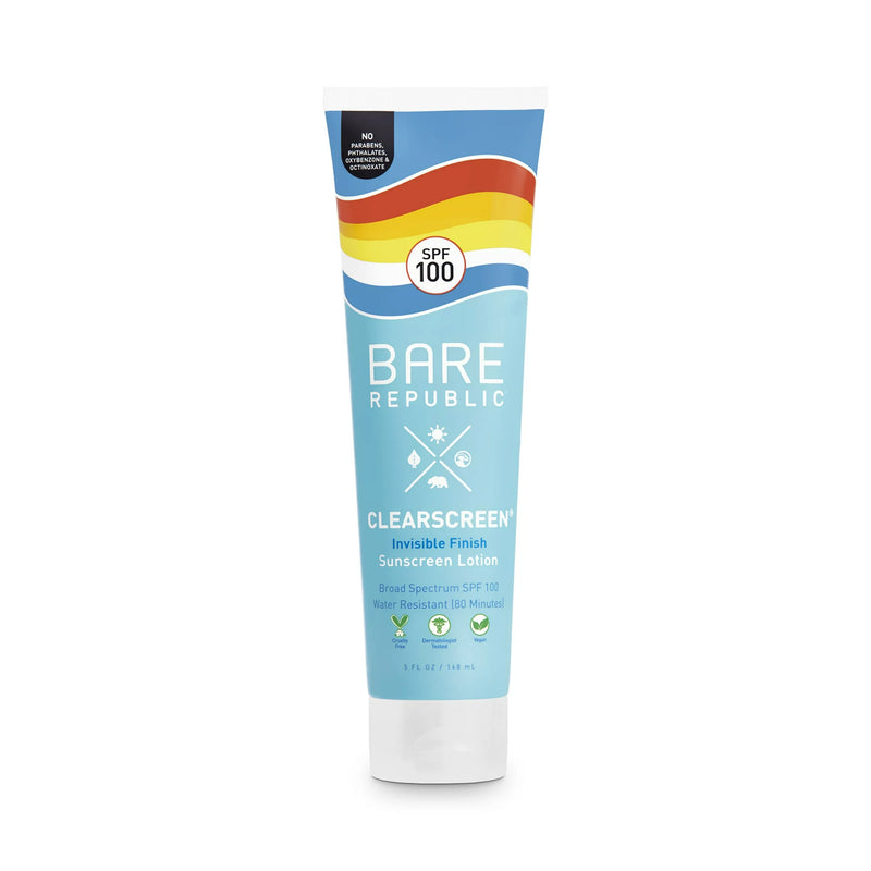 Bare Republic Clearscreen® SPF 100 Sunscreen Lotion, Coco Mango, 5oz