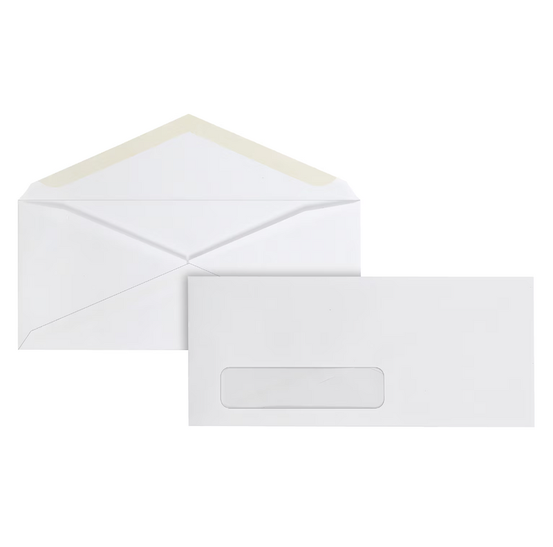 Quill Window Envelope, 4-1/8" x 9-1/2", 500/Box