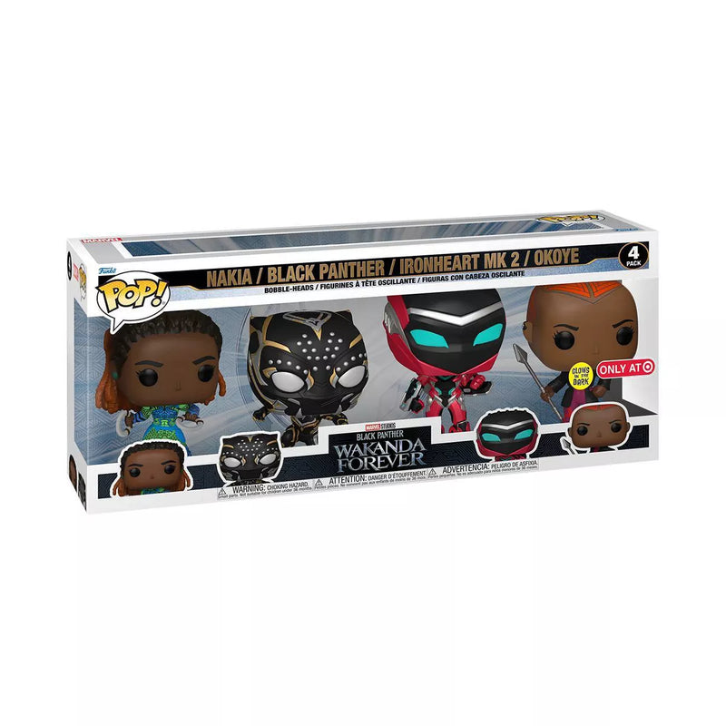 Funko POP! Marvel Black Panther: Wakanda Forever - 4pk