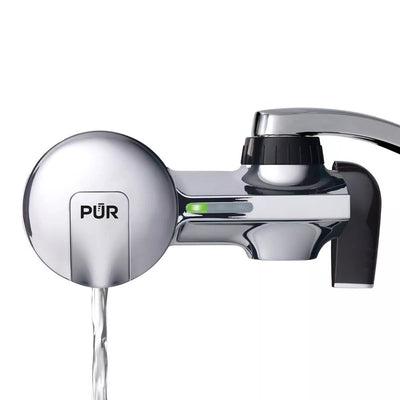 PUR PLUS Faucet Horizontal Mount Water Filtration System Chrome