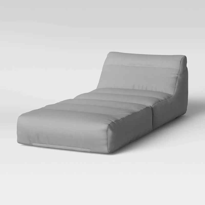 Fold-Out Lounge Seat Gray