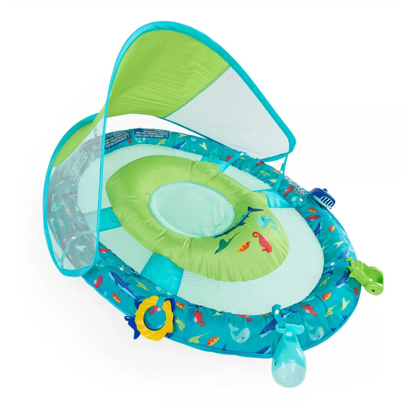 Swimways Sun Canopy Spring Float with Hyper-Flate Valve