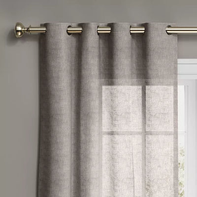 Light Filtering Textured Weave Window Curtain Panel - 54"x84"