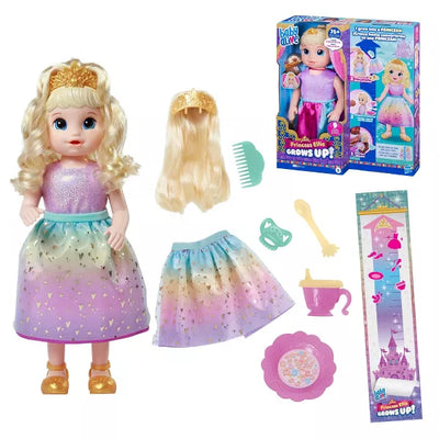 Baby Alive Princess Ellie Grows Up! Growing and Talking Baby Doll, Blonde Hair