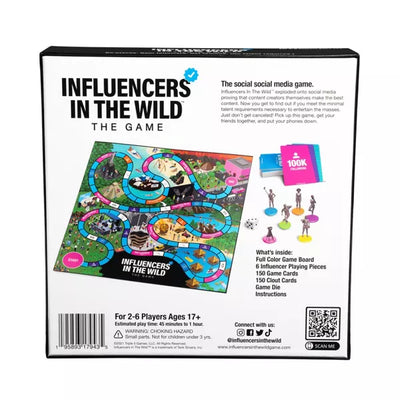 Influencers in the Wild Board Game