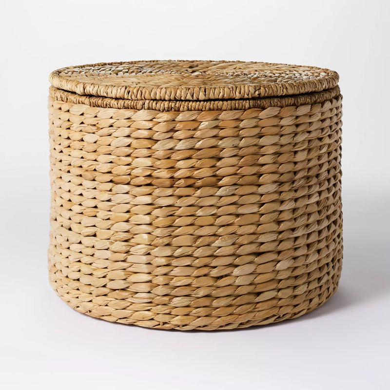 Woven Storage Ottoman Natural - Threshold™ designed with Studio McGee