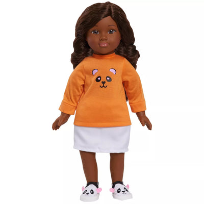 Positively Perfect 18" Doll - Zair - Orange and White