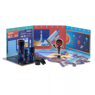 Brown Toy Box Dre Astronomy STEAM Kit