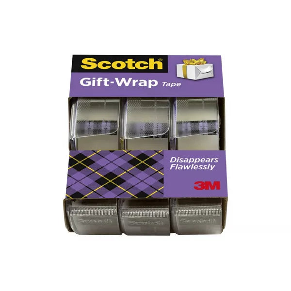 Scotch 3ct 3/4"x350" Gift Wrap Tape
