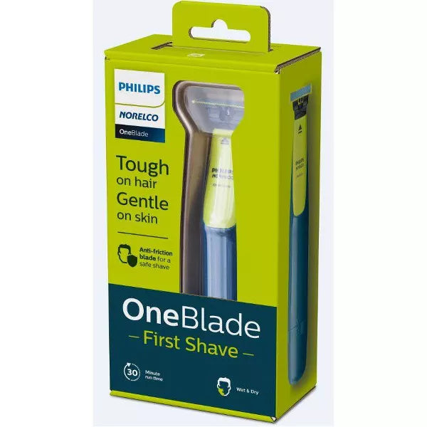 Philips Norelco Oneblade First Shave Teen Hybrid Electric Shaver