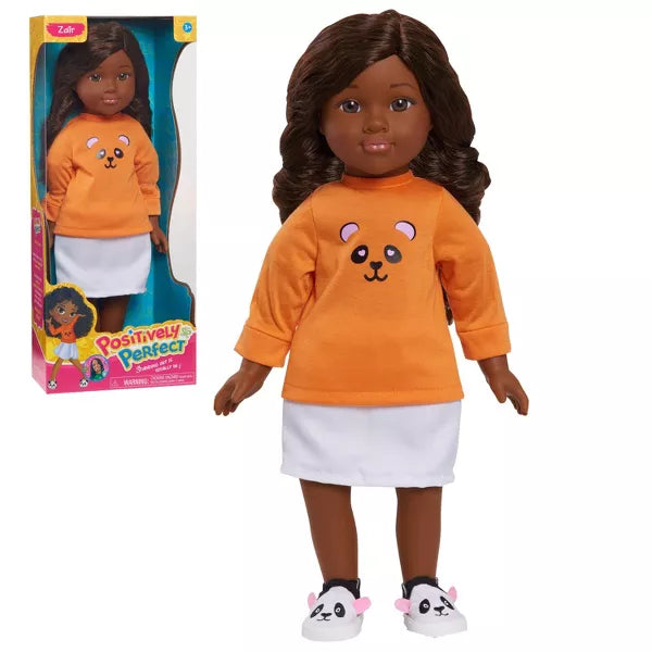 Positively Perfect 18" Doll - Zair - Orange and White