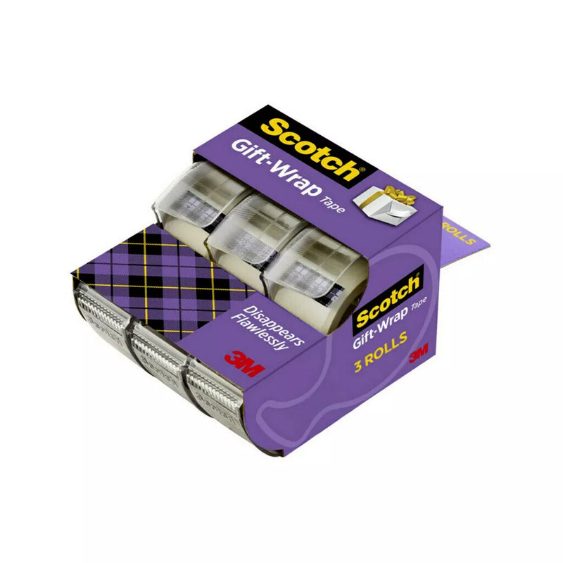 Scotch 3ct 3/4"x350" Gift Wrap Tape