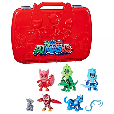 PJ Masks Animal Power Carry n' Go Animal Collection Carrying Case Playset