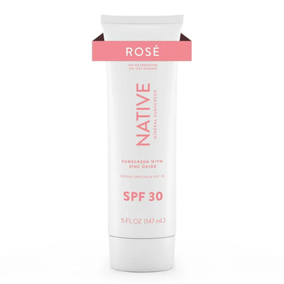 Native Rosé Mineral Sunscreen Lotion SPF 30