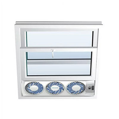 Bionaire Thin Window Fan with Comfort Control Manual