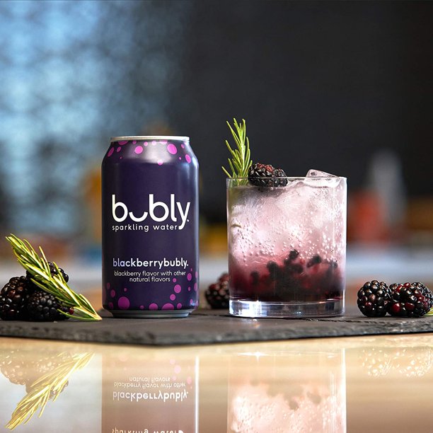 Bubly Sparkling Water Variety Pack, 8 Flavors, Best By: 3/12/23