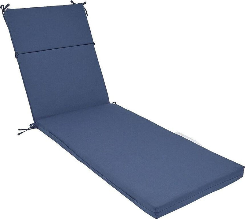 Outdoor Patio Lounger Cushion, Insignia Blue